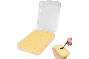 VYNZOR Esponja de Pintura Absorbente – Esponja de Espuma Reutilizable para Niños y Adultos, 10,5 × 8 × 2 cm, Ideal para Pintura, Acuarela, DIY y Proyectos Artísticos