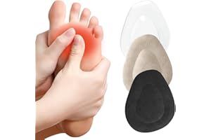 PETYICESN Metatarsal Pads Women 6 Pack, Ball of Foot Cushion for Men, Soft Metatarsal Foot Pad Shoe Pads Foot Pads for Pain Relief, Gel Metatarsal Pad Insoles, Foot Cushion for Ball of Feet Callus Cushion