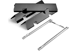 MGiessca 7635 69785 Burner and Flavorizer Bars para Weber Spirit I&II 200