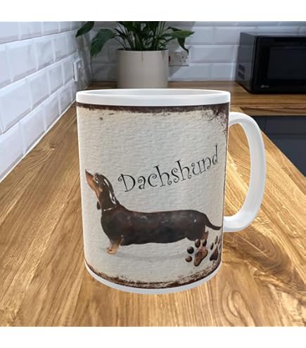 Sufe Bree Merryn Fine China Slinky & Scooter Dachshund Dog Tea/Coffee - View #3