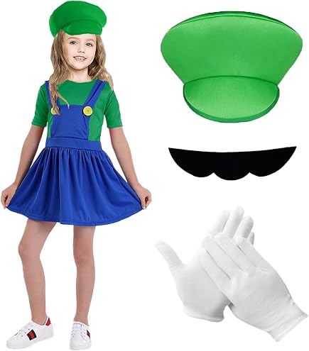 Costume De Sorcière Pour Fille – 7 Pièces (chemise, Jupe, Cape, Baguette, Lunettes…), Idéal Halloween Et Fêtes Déguisées