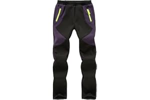 Asfixiado Kinder Softshellhose Skihose Schneehose Gefüttert Thermohose Wasserdicht Winter Jungen Mädchen Wanderhose Outdoorhose Matschhose