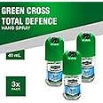Green Cross Total Defense Antibacterial Hand Spray (40ml) - Pack of 3