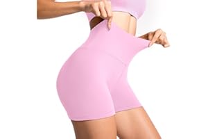 Sanpetix Gym Shorts for Women, Black Cycling Shorts for Biker Workout Running Yoga
