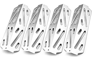 GFTIME 31,8 cm Flavorizer Bars 66040 för Weber Genesis II E310, S310, E330, E315, S315, E335, S335, II 400-serien E/S-435 gas