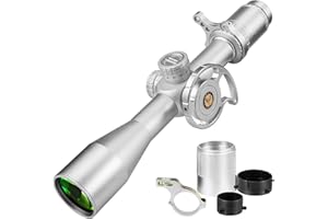 WestHunter Optics HD-N 4-16x44 FFP Riflescope, 30 mm Tube First Focal Plane Etched Glass Reticle Tactical 1/4 MOA Hunting Shooting Scopes