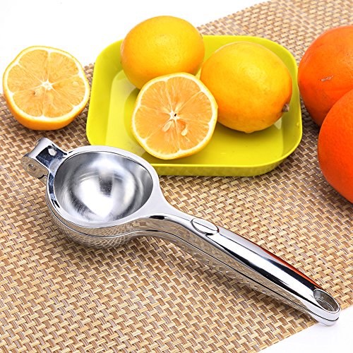 Zitronenpresse Kapoo Zitruspresse Limettenpresse Manuell Saftpressen, Hohe Festigkeit aus Edelstahl, Korrosionsschutz und Spülmaschinenfest, Schnell und einfach entsaften - 4