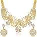 YouBella Gold Plated Necklace Jewellery set with Earrings For Girls/Women RS.345.00