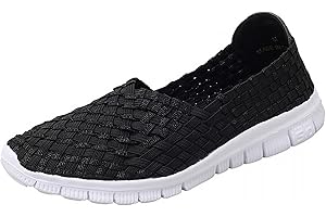 Icegrey Damen-Wanderschuhe, Mehrfarbig, gewebt, elastisch, atmungsaktiv, zum Reinschlüpfen, Sportschuhe, Mary Jane, Flache Turnschuhe