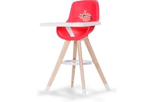 Baby Born dockbarnstol för 36 cm och 43 cm dockor i modern Scandidesign, perfekt höjd för barnbord