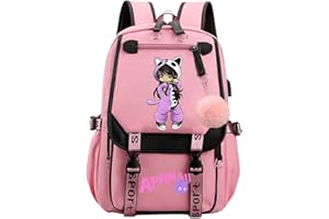 BEAUTYBIGBANG Backpacks Aphmau Schoolbag Character Comic Game 3D School Bag Cosplay Bag Travel Casual Notebook Backpack