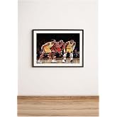 512 STORE Lebron & Kobe & Jordan Duvar Poster, 789465123