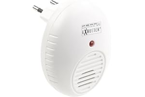 Exbuster Spinnenschreck: Ultraschall-Schädlingsvertreiber für die Steckdose, wirksam auf 47 m² (Ultraschall gegen Spinnen, Stecker gegen Spinnen, Elektronischer Spinnenvertreiber)