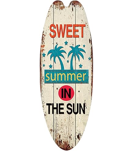 Sticker Tiki, planches de surf et hibiscus