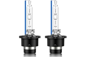 BIHEE Lampadine Xenon D2S 8000K D2S Xenon HID Lampadine Auto Blu Ghiacciaio 12V 35W Sostituire HID Kit di Conversione, 2 Lampade