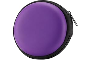 MAS CARNEY Etui na słuchawki, trwałe i na ściskanie, ochrona przed deszczem, ochronna twarda walizka podróżna (Niebieski)