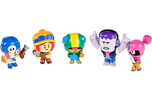 Lansay Brawl Stars - 5 Figuras 4. 5 Cm - Team C