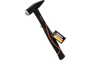 PICARD Schlosserhammer BlackTec FS Nr. 327 500g | Ergonomischer 3-Komponenten-Stiel | Schwingungsarm | Spezialstahl | DIN 1041 | Profi-Qualität für Schlosser und Klempner | Made in Germany seit 1857