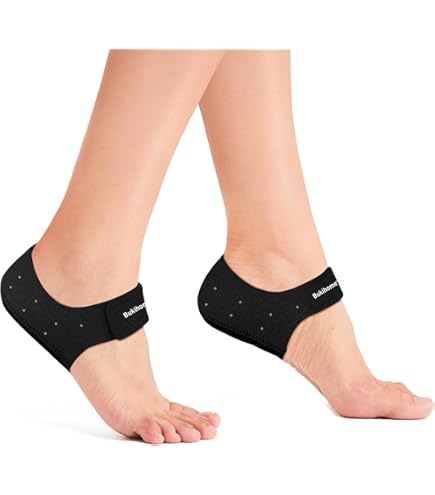Welnove Cuscini Talloni Per Fasciite Plantare - Solette Per Tendonite Di Achille, Tallone Spur, Dolore Al Tallone, Donne 36,5-40, Uomini 37-40,5 - Foto 9