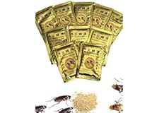 Effective Cockroach Killing Bait Powder - 10 Pieces
