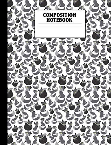 Price comparison product image Composition Notebook: Silver Foxes College Ruled Book