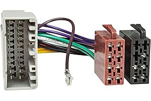 tomzz Audio 7007-001 kabel do radia kompatybilny z Chrysler od 2001 Jeep od 2001 Dodge od 2001 do 16-biegunowej normy ISO