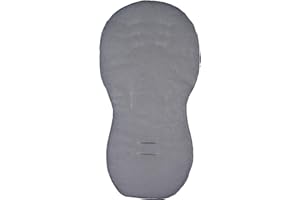 Jillyraff Faux Lambs Fleece Padded Seat Liner Designed to fit Silver Cross Pioneer, Surf & Wayfarer Pushchairs