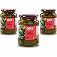 Neo Whole Jalapenos 650g I P3 I 100% Vegan & Natural I Ready to Eat Fibre Rich Topping for Snacks and Salads I Enjoy as filling for Wraps I (Pack of 3)