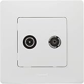 LEGRAND Take TV, Radio, Intermediate Satellite, Nilo&eacute; Monobloc, Complete Bl | Television Socket, Radio, Intermediate Satellit