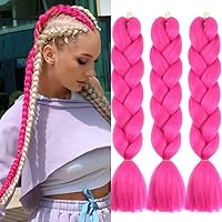Aomig Braids Extensions, 3 Farben Kunsthaar zum Einflechten,24"  Haarstrhnen zum Braiding Hair,Einflechten Haar Flechten Extensions fr Haar  Box Braid Einflechten ZpfeSchwarz/Lila Rot/Saphirblau : Amazon.de:  Kosmetik