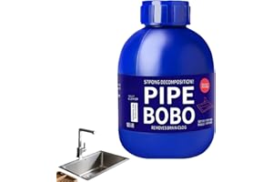 REINREUDE Drain Unblocker, Powerful Sink &Drain Cleaner,Pipe Bobo Dr/ain Cleaner, Powerful Pipe Dredge Agent,Pipecleaner,Unclogging Clea/ner,Strong Dr/ain & Toilet Unblo/cker,Outdoor Dr/ain Unbl/ocker,300g