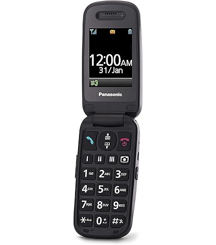 Panasonic KX-TU550EXB 4G Essentials Clashell Obile Phone For Elderly - View #8