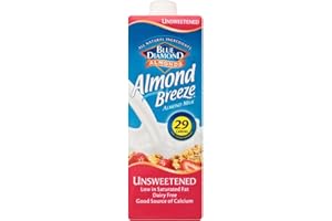 BLUE DIAMOND ALMONDS Almond Milk Unsweetened 1000ML x 3 Pack Saver Deal