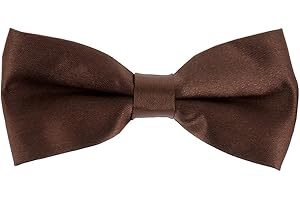 cravateSlim Noeud Papillon Garçon Couleur Unie - Noeud Papillon Enfant Garçon d'Honneur Mariage, Baptême - Collection Père et Fils, Papa et Enfant