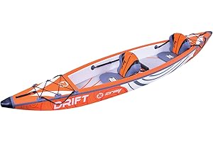 Zray, Drift, Kayak Inflable, Naranja/Blanco, U, Admirador Unisex