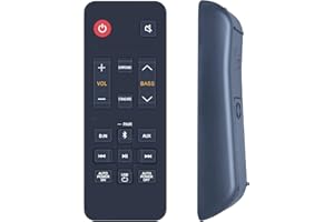 GOUYESHO AH81-09662A pilot zastępczy do systemu Samsung Soundbar HW-T400, kompatybilny z AH81-11699A HW-T400/XU HWT400XU HW-T400XL HW-T400/ZC HW-T400/XE HW-T400/ZF HW-T400/ZG ZG