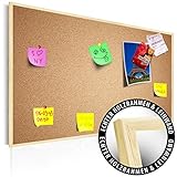 120x80 cm XXL Format! KORK-PINNWAND Bilder mit...