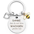 Xuniea 3er Set Dankesgeschenk Für Lehrerin & Erzieherin – Kosmetiktasche & Schlüsselanhänger