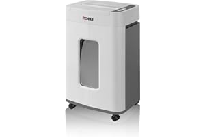 Dahle ShredMATIC 150 Aktenvernichter mit Autofeed (150 Blatt, P-4 Partikelschnitt, 24L Auffangbehälter, wartungsfrei) grau