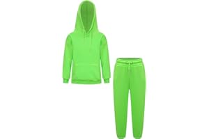 Nyeemya Conjunto de Dos Piezas Unisex Niño Niñas Sudadera Hoodie Sweatshirt y Pantalones de chándal Running Jogger Pants Invierno Otoño Outfits