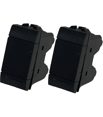 Legrand Leg200921 Supporto Mosaic 2 Moduli A Griffe, Colore Nero, Per Scatole Universali - 2