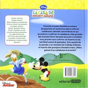 La Casa de Mickey Mouse. El huerto de calabazas de Donald (Libros de lectura)