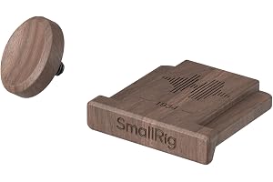 SMALLRIG Valnöt varmt skoskydd med slutarknapp - 6239 | Shutter Button Cap for FUJIFILM X100VI / X100V / X-T30 III / X-T30 II / X-T30 / X-M5 / X-E5 / X-E4 / X-E3 / X-T50 / X-T5