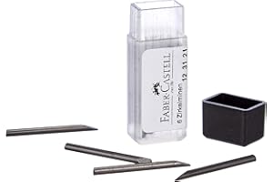 Faber-Castell 123121 - 6 mines en graphite de compas
