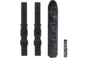 MiOYOOW Rave Fan Holster, Reflektierender Faltbarer Fächerhalter mit Verstellbarem Gummiband, Handfächerhalter für Tanz-, Übungs- und Partyauftritte