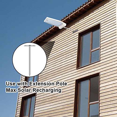 InnoGear 36 LED Solarleuchten Solar Licht Sicherheitslicht Dachrinne Lampe Bewegung aktiviert Sensor Sicherheitsbeleuchtung Außenwandleuchten Außenlampen Aussenleuchten,2pcs - 2