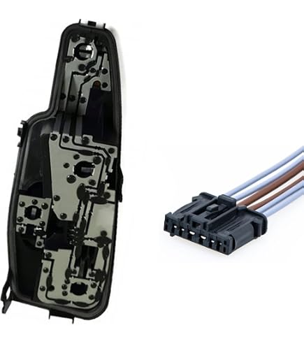 Kit De 2 Fiches électriques Pour Feux Arrière Peugeot 206/307/407 - 6 Fils, Neuf