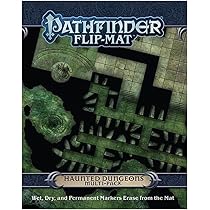 Paizo PZO31017 24 x 30 in. Pathfinder Flip Mat Classics Watch Station at