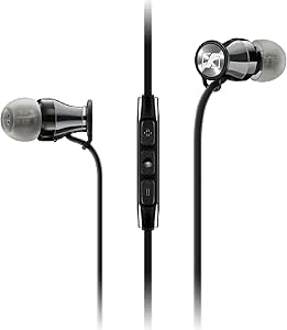 Sennheiser 506814 Momentum In-Ear-Kopfhörer (für Apple iPhone) schwarz/chrom