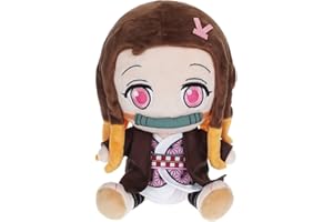 CoolChange Figurine de Nezuko Kamado de D. Slayer | Peluche Chibi | Taille: 21cm